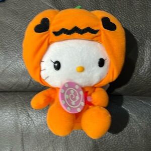 Hello kitty stuffed pumpkin